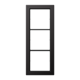 JUNG Рамка 3-кратная, Dark