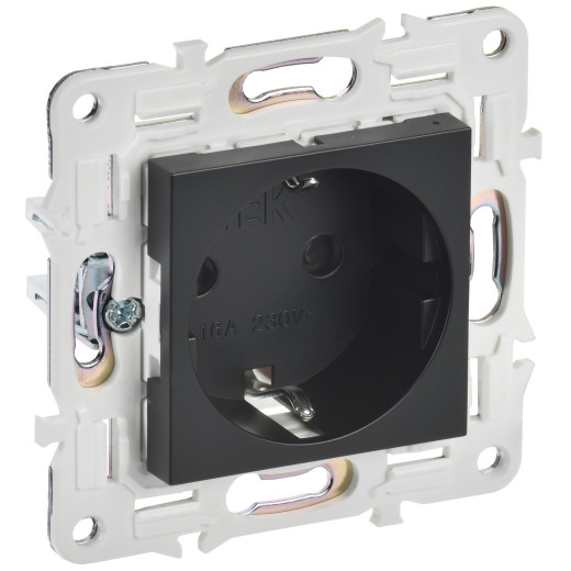 SKANDY Роз. с з/к/ш 16А SK-R04Bl черн. IEK