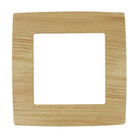 ЭРА 12-5001-11 Рамка на 1 пост, Эра12, сосна (20/200/5000)