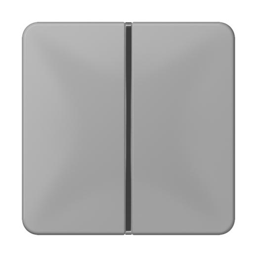 1-клавишная накладка для пульта КNX, серая, для серии CD