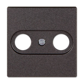 JUNG EcoProfi Антрацит Накладка для розетки TV-FM