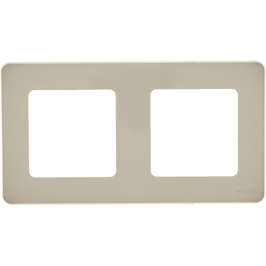 Рамка 2 поста - Legrand/Daccord Inspiria - слоновая кость