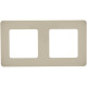 Рамка 2 поста - Legrand/Daccord Inspiria - слоновая кость