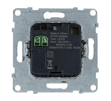 Legrand/Daccord SUNO Слоновая кость Зарядное устройство USB 2 выхода Тип А - Тип С.