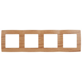 ЭРА 12-5004-09 Рамка на 4 поста, Эра12, дуб (10/100/2400)