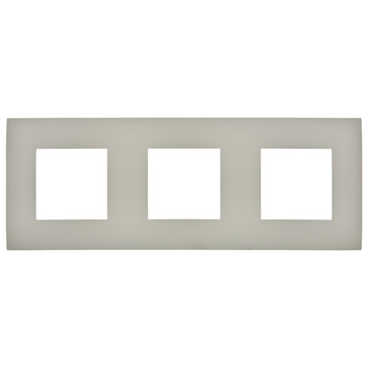 SKANDY Рамка 3-мест. SK-F03B беж. IEK