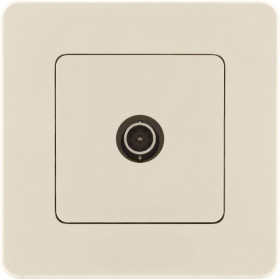 Legrand/Daccord INSPIRIA Слоновая кость Розетка TV - «звезда» - 2 дБ - 0-2400 мГц.