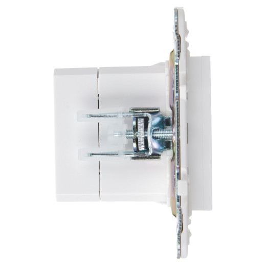 SKANDY Роз. USB A+C 18Вт SK-R13W арк. бел. IEK