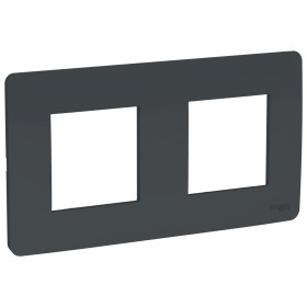 Schneider Electric Unica Studio Антрацит Рамка 2-ная