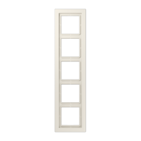 JUNG LSD Бежевая (дуропласт) Рамка 5-ая