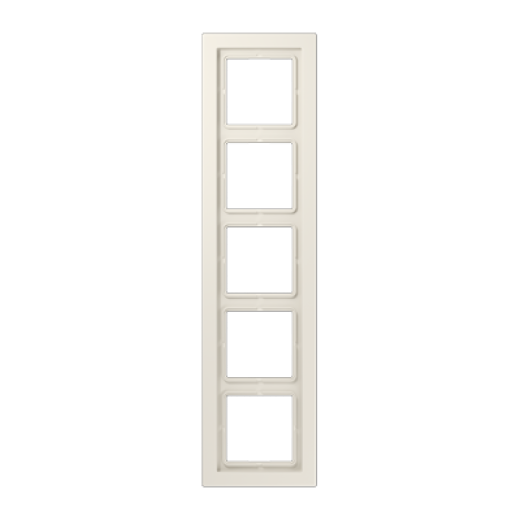 Рамка 5-кратная, слоновая кость