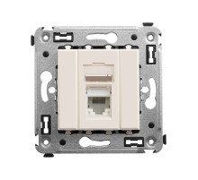DKC Avanti Компьютерная розетка RJ-45 в стену, кат.6А одинарная, 