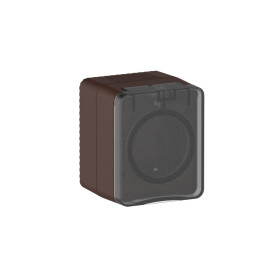 Systeme Electric AtlasDesign Profi54 Наруж Коричневый Розетка с заземлением со шторками 16А 250В