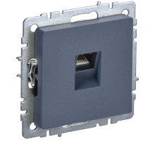 IEK BRITE BASE Маренго Розетка комп. RJ45 кат.6 РК11-БрМ