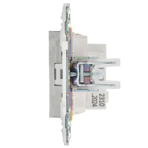 SKANDY Роз. без з/к/ш 10А SK-R02N никель IEK