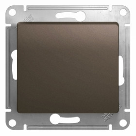 Systeme Electric Glossa Шоколад Выключатель 1-клавишный сх.1, 10AX