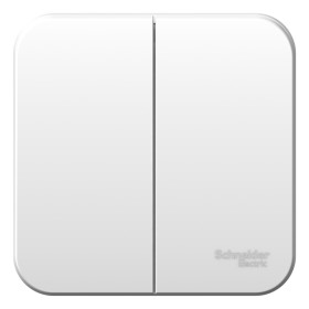 Systeme Electric Blanca наруж Бел Выключатель 2-клавишный, 10А, 250B