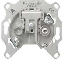 Gira Мех Розетка TV-FM оконечная, затухание 5дБ