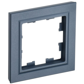 IEK BRITE BASE Маренго Рамка 1-м РУ-1-БрМ