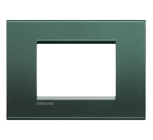 BT LL Зеленый шелк Рамка прямоугольная, 3 мод.