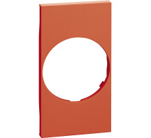 BT Living now Красный Лицевая панель для розеток 2К+З немецкого стандарта 2 мод.