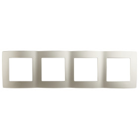 ЭРА 12-5004-15 Рамка на 4 поста, Эра12, перламутр (10/100/2000)