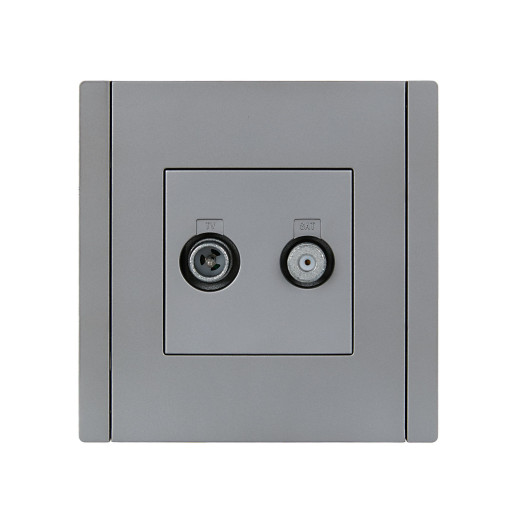 FORTE&PIANO Роз. двойная TV+SAT FP538 ст. IEK