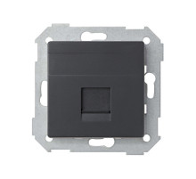 Simon 75 Мех Графит Адаптер на 1 RJ-45 75540-, 75541-, 75528-, 75544-39 АМР