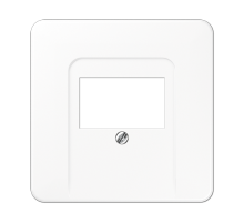 JUNG CD 500/CD plus Белая Крышка для ТАЕ-розетки, моно/стерео-аудиорозетки