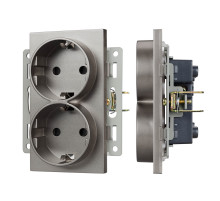 Arlight Механизм электрической розетки SCT-MEUD-PL-GR (250V, 16A) (-)