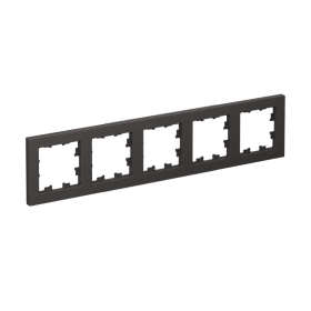 Systeme Electric AtlasDesign Базальт Рамка 5-ая, универсальная