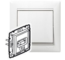 Legrand Valena Бел Розетка HD15+Jack 3,5.