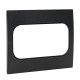 Стокгольм Рамка для розетки 2-местная черная EKF PROxima
