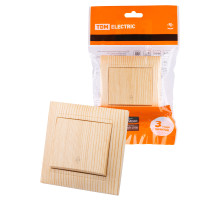 TDM Выключатель на 2 направления 1 кл. 10А сосна 