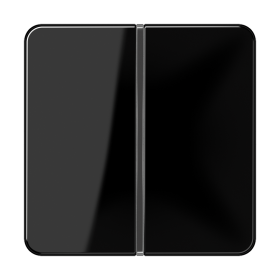 JUNG 1-клавишная накладка для пульта КNX, чёрная, для серии СD