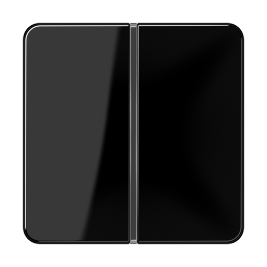 1-клавишная накладка для пульта КNX, чёрная, для серии СD