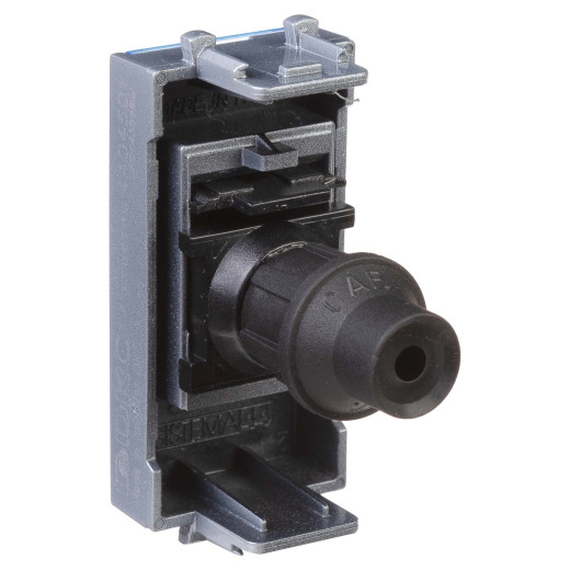 Розетка TV одиночная модульная, Avanti, закаленная сталь, 1 модуль