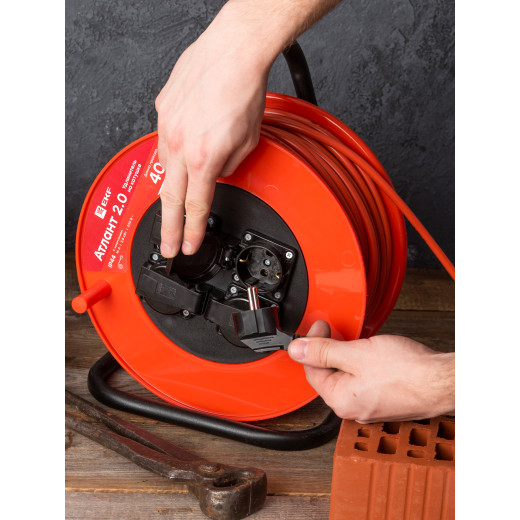 Удлинитель на катушке 