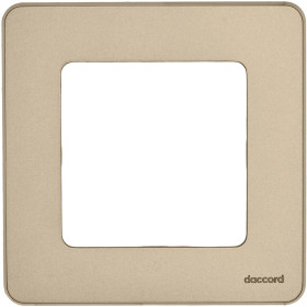 Legrand/Daccord INSPIRIA Шампань Рамка - 1 пост.