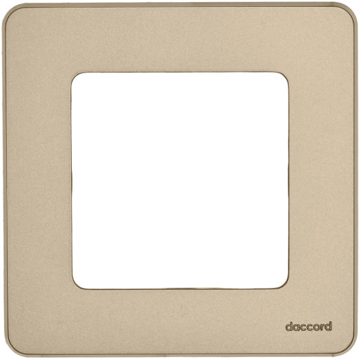Рамка 1 пост - Legrand/Daccord Inspiria - шампань