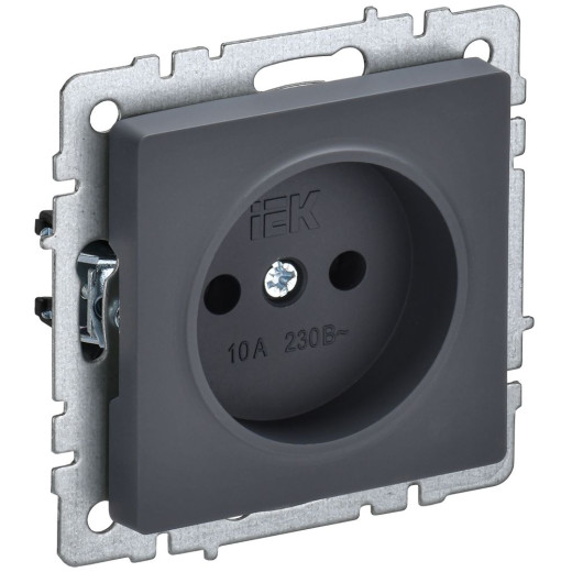 BRITE Роз. без з/к/ш 10А РС10-1-0-БрГ граф. IEK