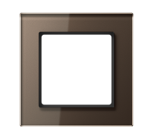 JUNG A creation Стекло Мокка Рамка 1-ая