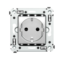 DKC Avanti Розетка в стену, 2P+E, с з/ш, 