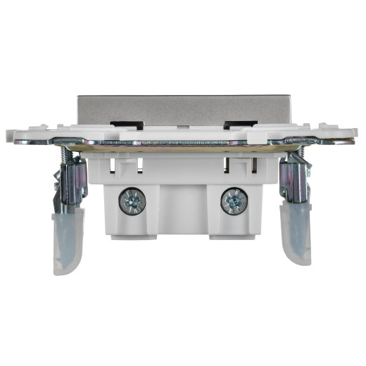 SKANDY Роз. без з/к с з/ш 10А SK-R01S сереб. IEK