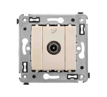 DKC Avanti Розетка TV проходная в стену, 