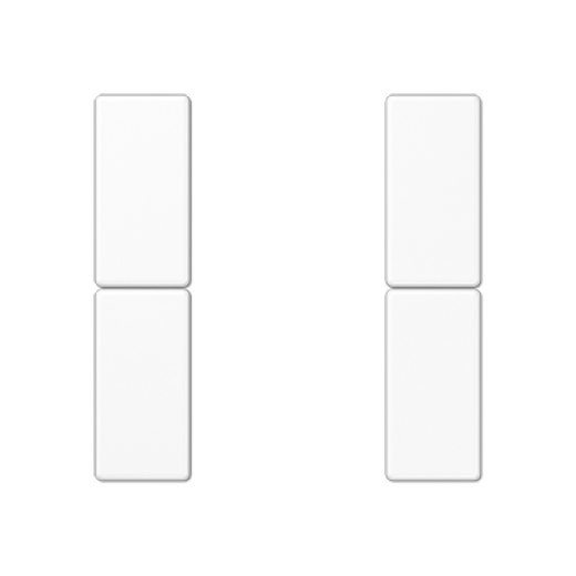 комплект накладок 2гр белый