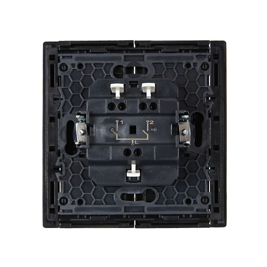 FORTE&PIANO Выключ. 2-кл. 10А FP105 чер. IEK