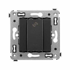DKC Avanti Диммер кнопочный в стену для LED ламп, 