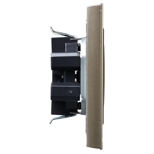 BRITE Роз. 2-я без з/к с з/ш 10А в сб. РСш12-2-БрШ шамп. IEK