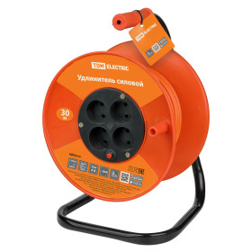 TDM Удлинитель силовой УК6-004 (4 места/30м ПВС 2х0,75)